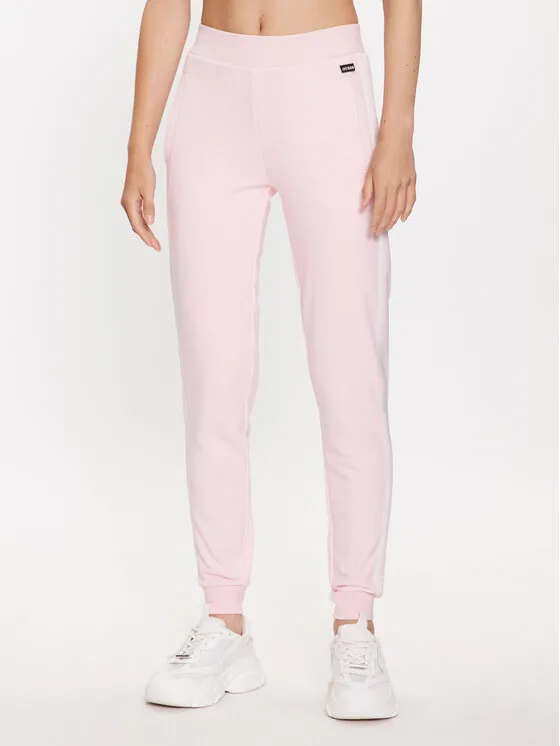 Guess Παντελόνι φόρμας · Ροζ · Regular Fit