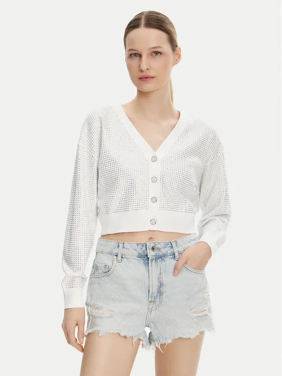 Ζακέτα · Λευκό · Regular Fit