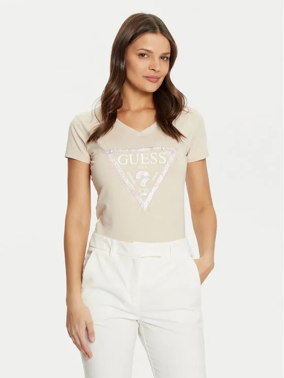 T-Shirt · Μπεζ