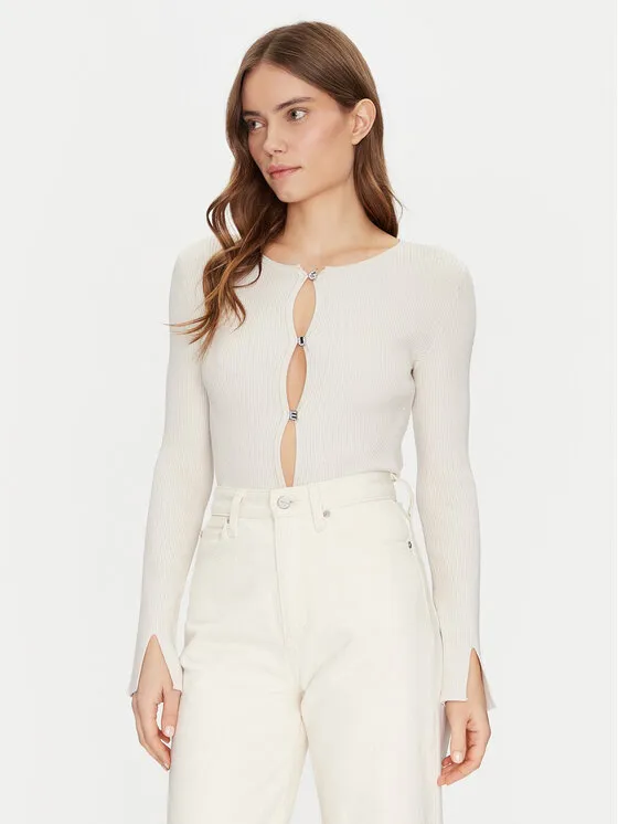 Ζακέτα · Λευκό · Regular Fit