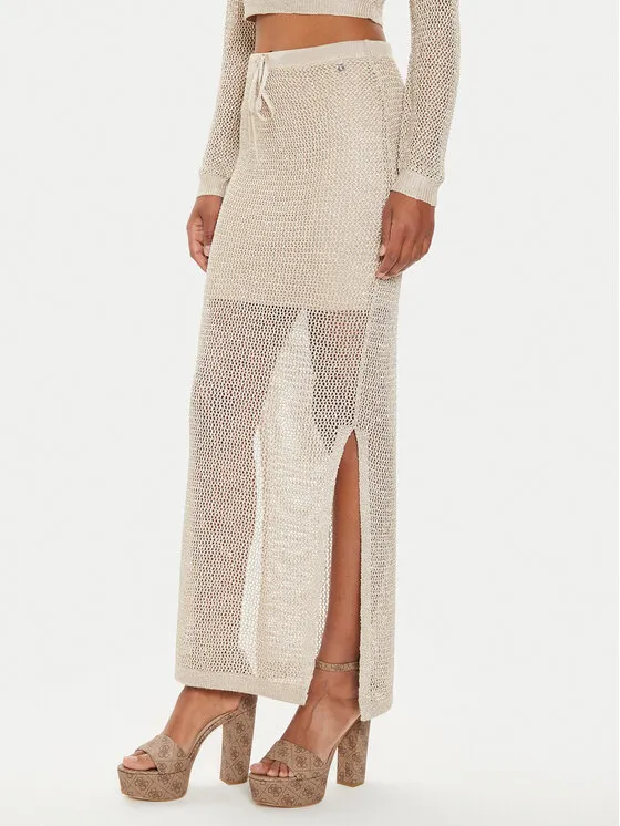Guess Φούστα maxi · Γκρι · Maxi