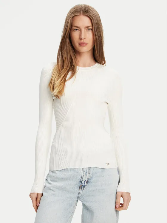 Πουλόβερ · Λευκό · Regular Fit