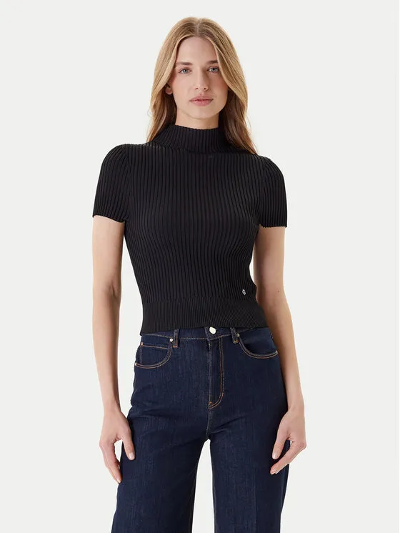 Πουλόβερ · Μαύρο · Regular Fit