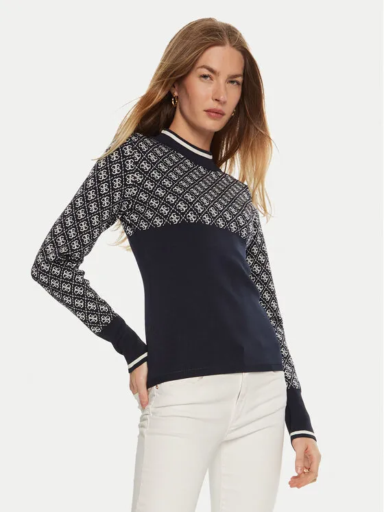 Πουλόβερ · Γαλάζιο · Slim Fit