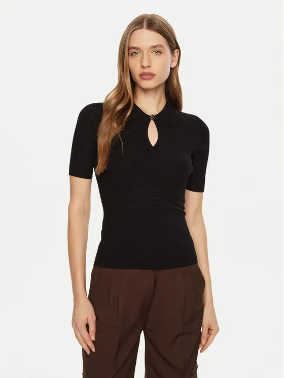 Πουλόβερ · Μαύρο · Regular Fit
