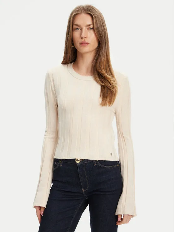 Πουλόβερ · Μπεζ · Regular Fit
