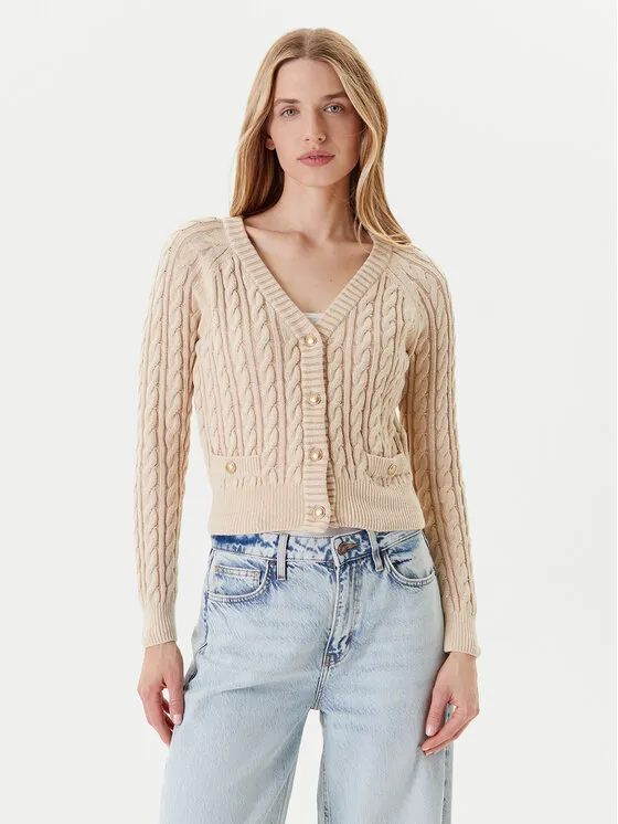 Ζακέτα · Μπεζ · Regular Fit