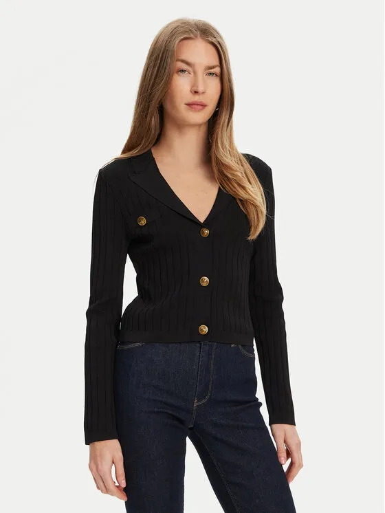 Ζακέτα · Μαύρο · Regular Fit