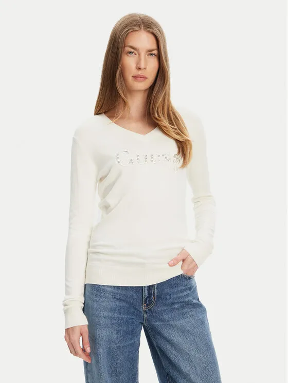 Πουλόβερ · Εκρού · Regular Fit