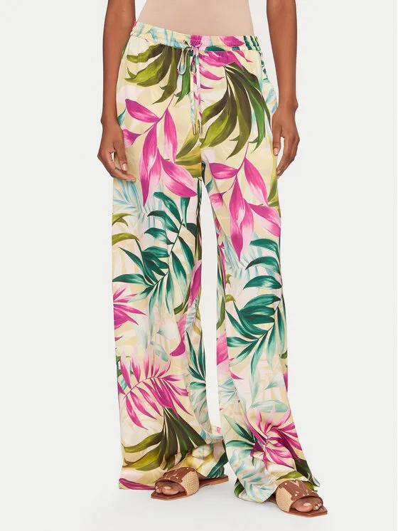 Παντελόνι Palazzo · Έγχρωμο · Regular Fit