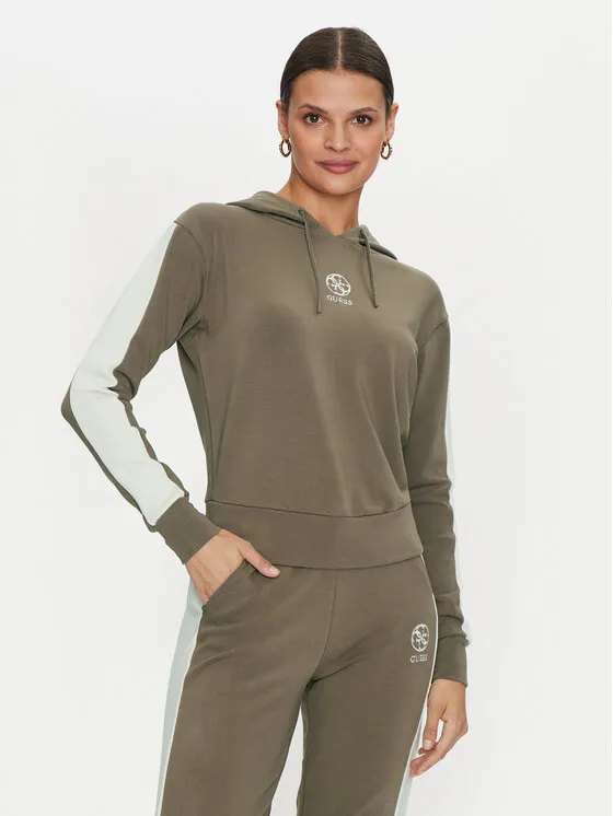 Guess Μπλούζα · Χακί · Relaxed Fit