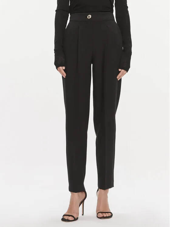 Παντελόνι υφασμάτινο · Μαύρο · Regular Fit