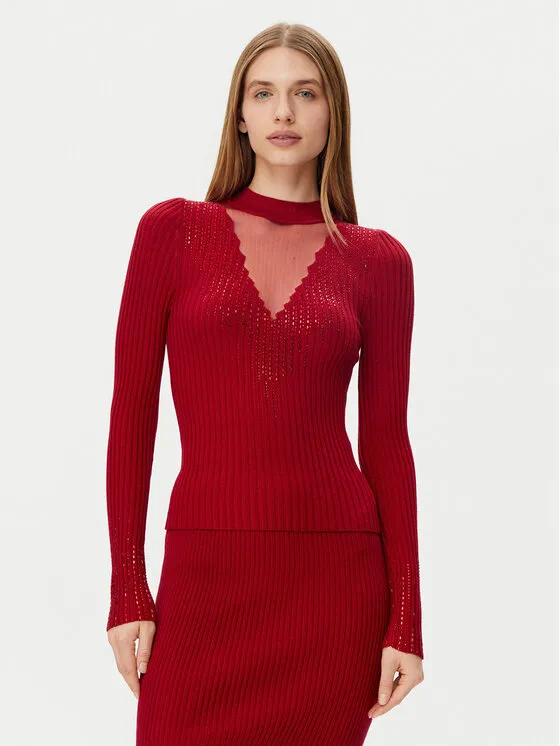 Πουλόβερ · Κόκκινο · Regular Fit