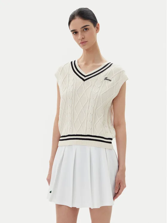 Πουλόβερ · Λευκό · Regular Fit