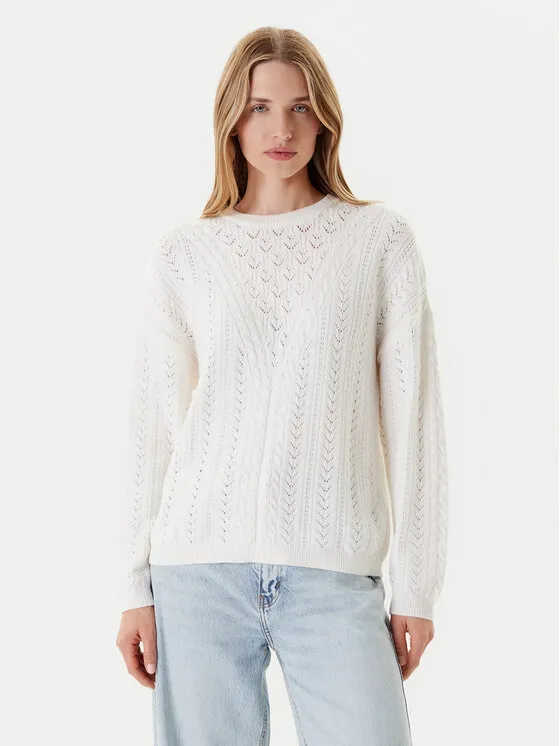 Πουλόβερ · Λευκό · Regular Fit