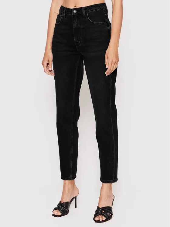 Guess Τζιν · Μαύρο · Relaxed Fit