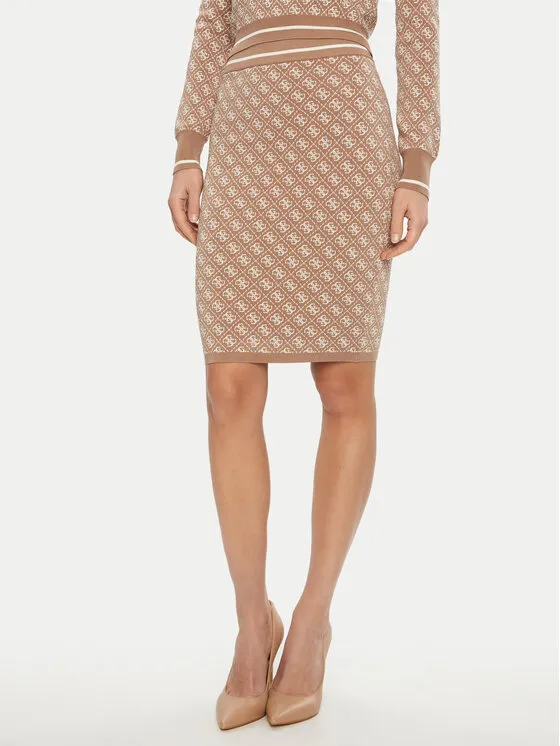 Guess Φούστα pencil · Μπεζ · Mini