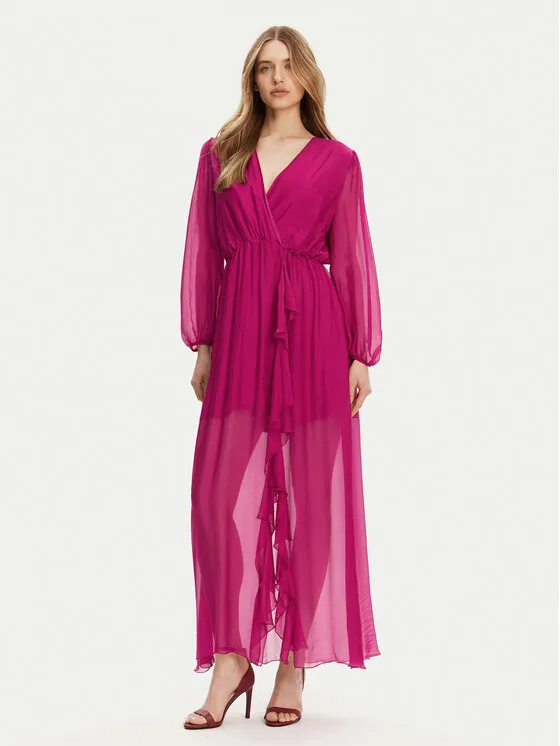Haveone Φόρεμα καλοκαιρινό · Ροζ · Maxi