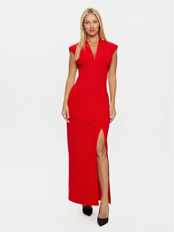 Haveone Φόρεμα βραδινό · Κόκκινο · Maxi