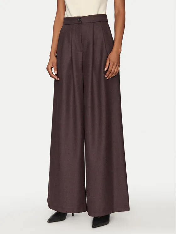 Haveone Παντελόνι υφασμάτινο · Μπορντό · Regular Fit