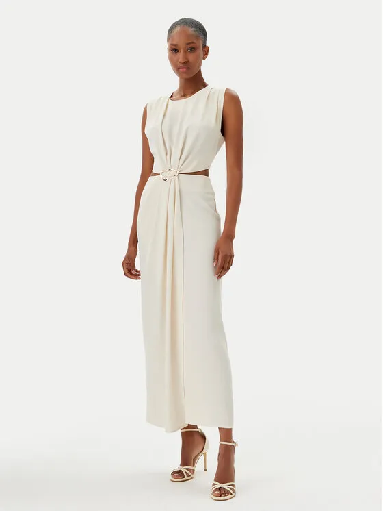 Haveone Φόρεμα βραδινό · Εκρού · Maxi