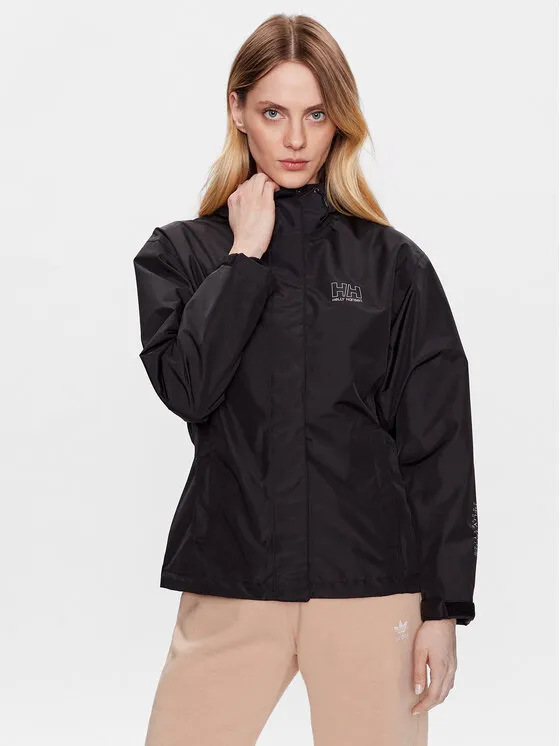 Helly Hansen Μπουφάν αδιάβροχο · Μαύρο