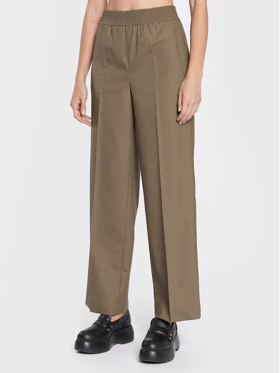 Herskind Παντελόνι υφασμάτινο · Καφέ · Relaxed Fit