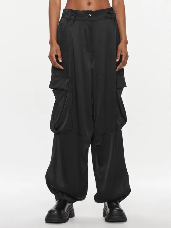 Herskind Παντελόνι υφασμάτινο · Μαύρο · Relaxed Fit