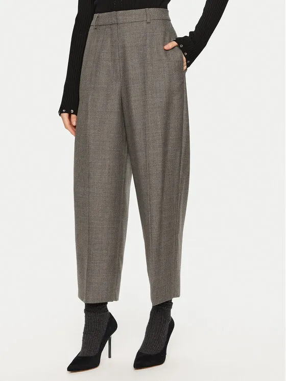 Herskind Παντελόνι υφασμάτινο · Γκρι · Relaxed Fit