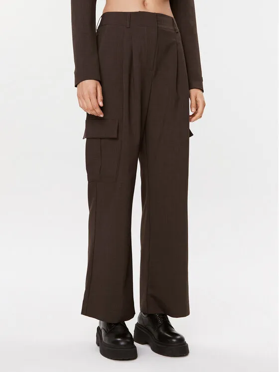 Herskind Παντελόνι υφασμάτινο · Καφέ · Relaxed Fit