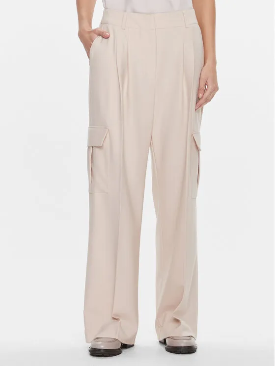 Herskind Παντελόνι υφασμάτινο · Μπεζ · Relaxed Fit