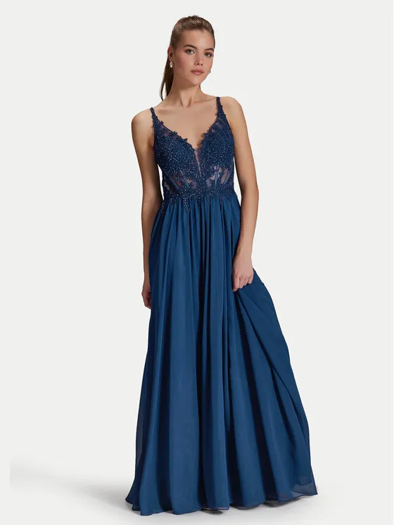 Hey Kyla Φόρεμα βραδινό · Σκούρο μπλε · Maxi