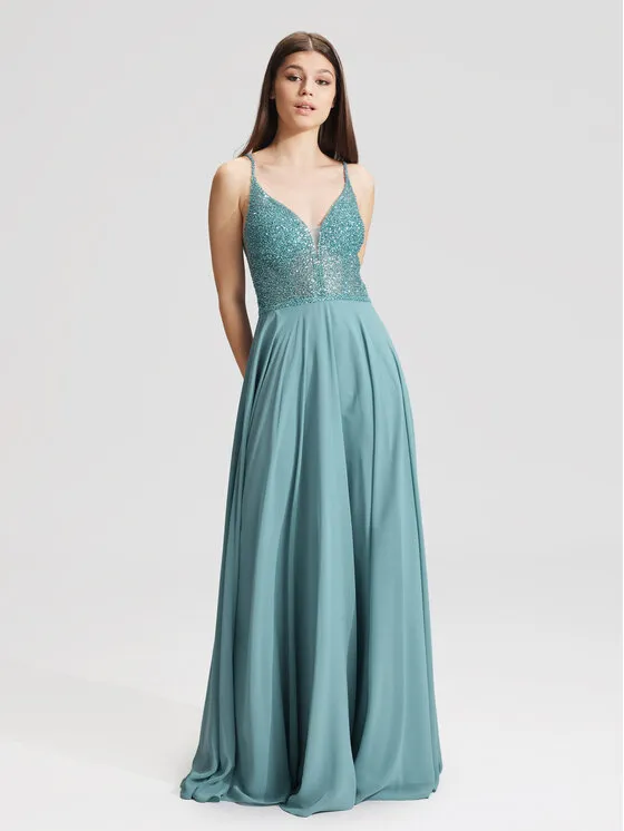 Hey Kyla Φόρεμα βραδινό · Μπλε · Maxi