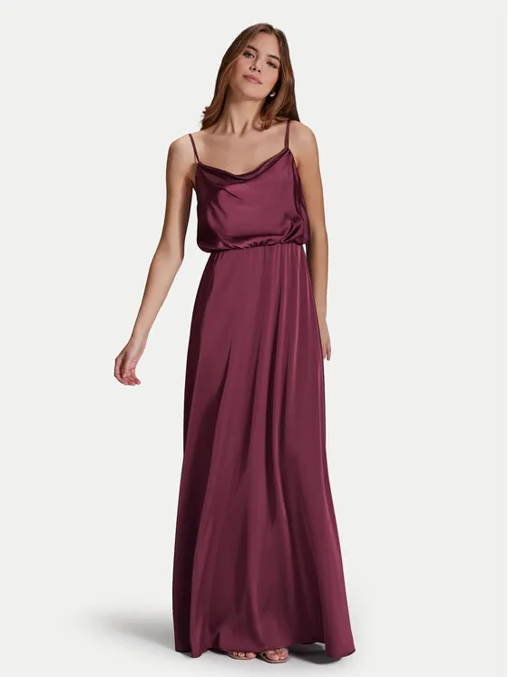Hey Kyla Φόρεμα βραδινό · Μπορντό · Maxi