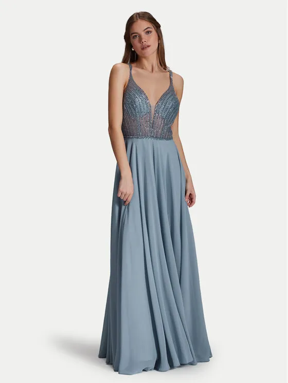 Hey Kyla Φόρεμα βραδινό · Μπλε · Maxi