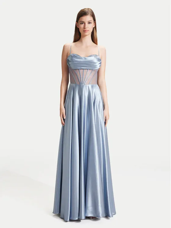 Hey Kyla Φόρεμα βραδινό · Γαλάζιο · Maxi