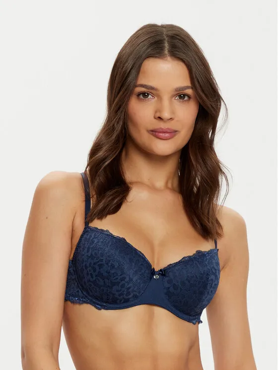 Hunkemöller Σουτιέν με μπανέλα · Σκούρο μπλε