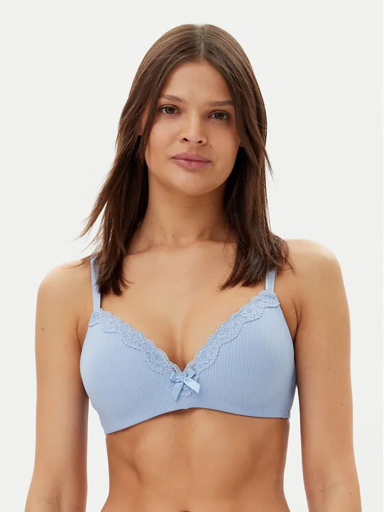 Hunkemöller Σουτιέν χωρίς μπανέλα · Γαλάζιο