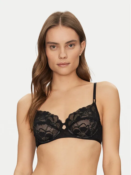 Hunkemöller Σουτιέν με μπανέλα · Μαύρο