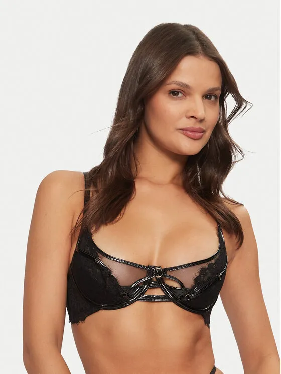 Hunkemöller Σουτιέν Balconette · Μαύρο