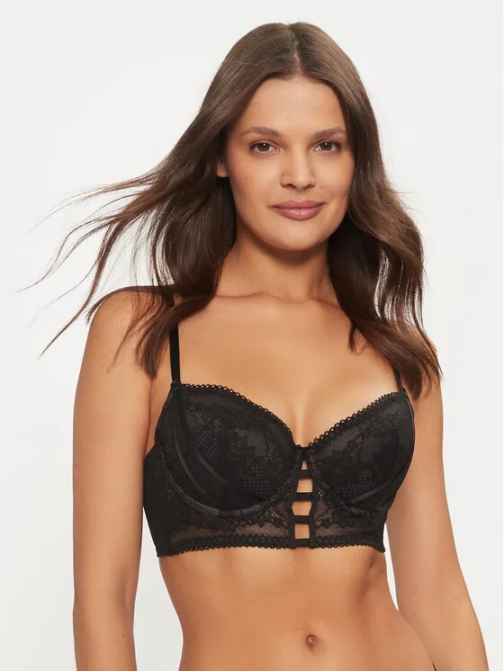 Hunkemöller Σουτιέν με μπανέλα · Μαύρο