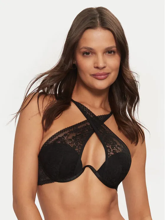Hunkemöller Σουτιέν με μπανέλα · Μαύρο