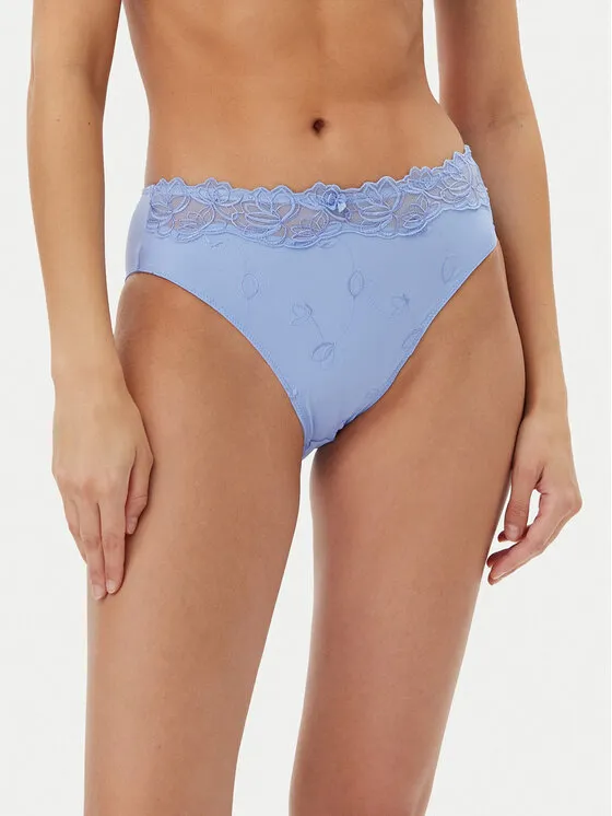 Hunkemöller Κλασικό σλιπ ψηλόμεσο · Γαλάζιο