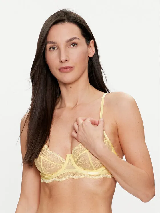Hunkemöller Σουτιέν με μπανέλα · Κίτρινο