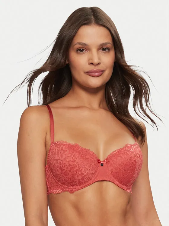 Hunkemöller Σουτιέν με μπανέλα · Κόκκινο