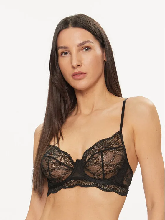 Hunkemöller Σουτιέν με μπανέλα · Μαύρο