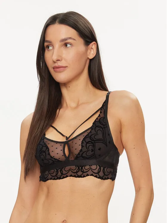 Hunkemöller Σουτιέν τοπ · Μαύρο