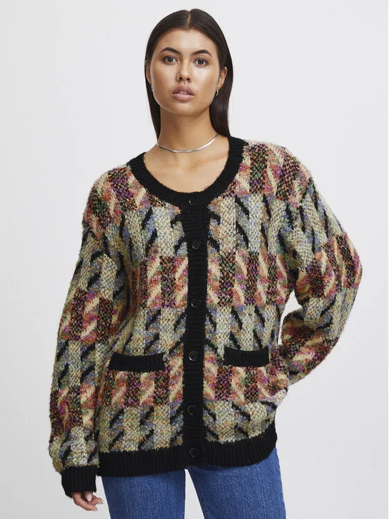 ICHI Ζακέτα · Έγχρωμο · Regular Fit