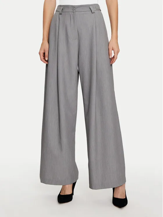 Imperial Παντελόνι Palazzo · Γκρι · Regular Fit