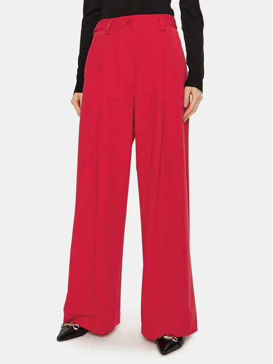 Imperial Παντελόνι Palazzo · Κόκκινο · Regular Fit